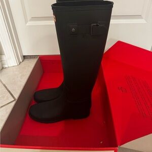 Hunter Women's Classic Black Rain Boots
